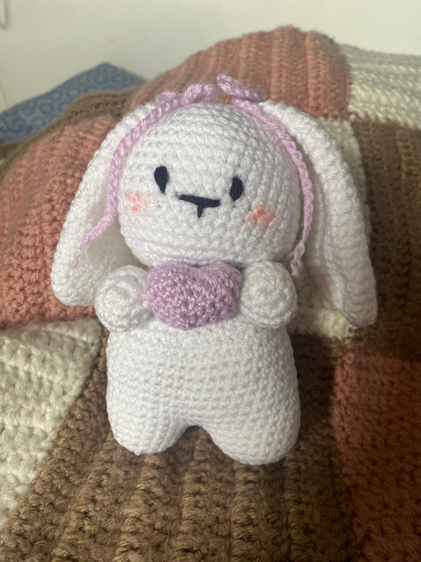 Lapin coeur au Crochet !