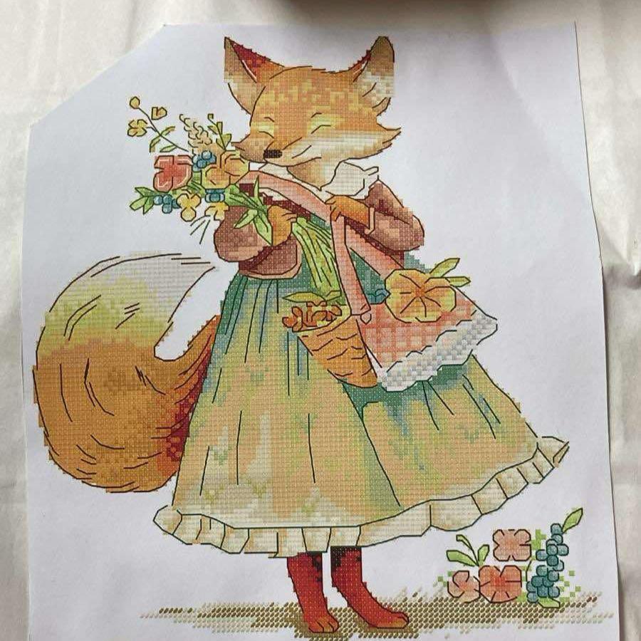 Kit de Points de Croix Renard !