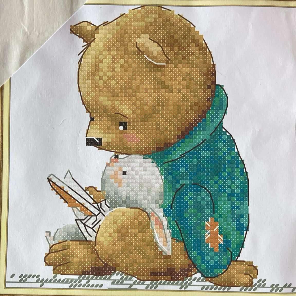 Kit de Points de Croix Ours !
