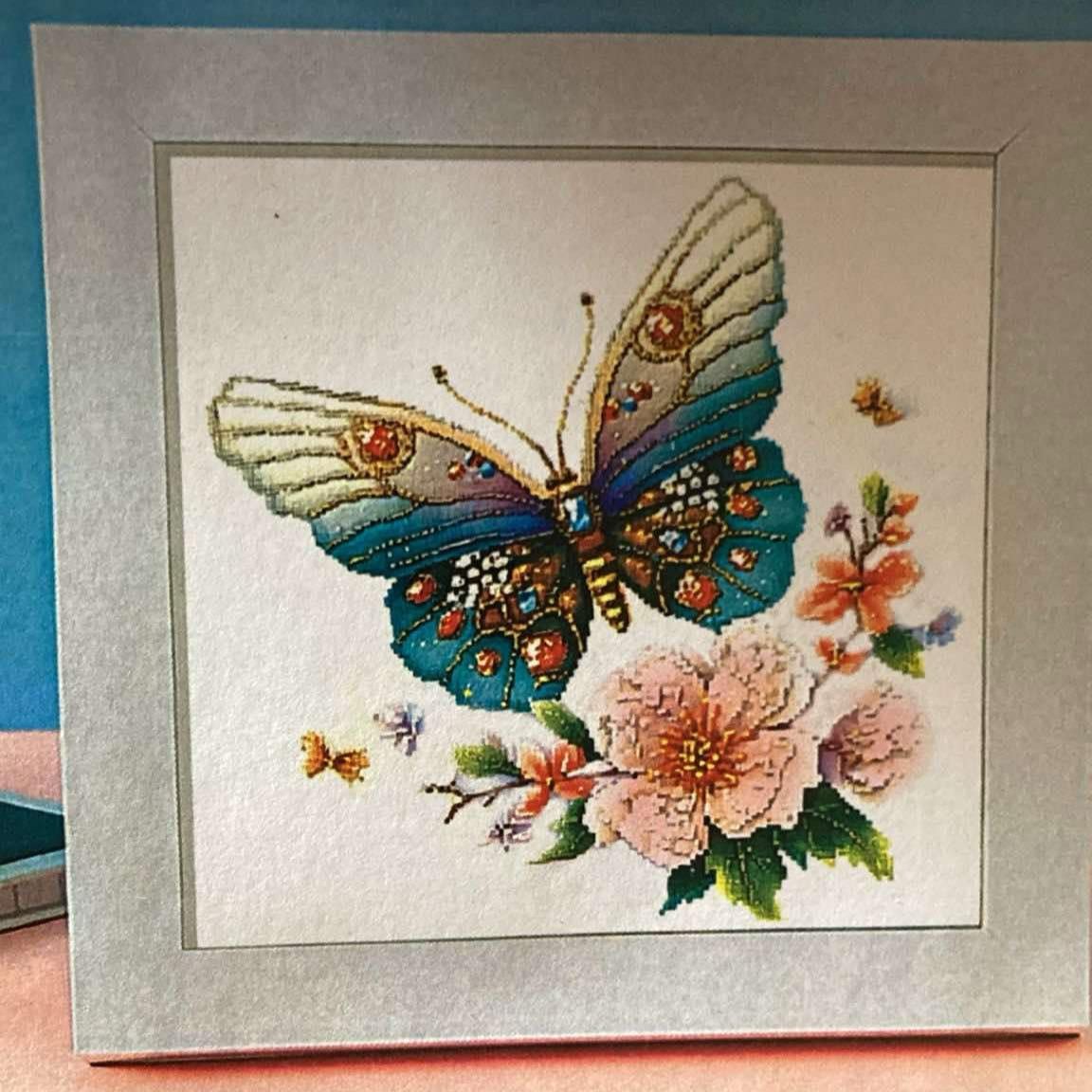 Petit Kit de Points de Croix Papillon !