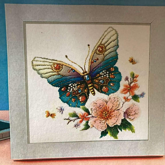 Petit Kit de Points de Croix Papillon !