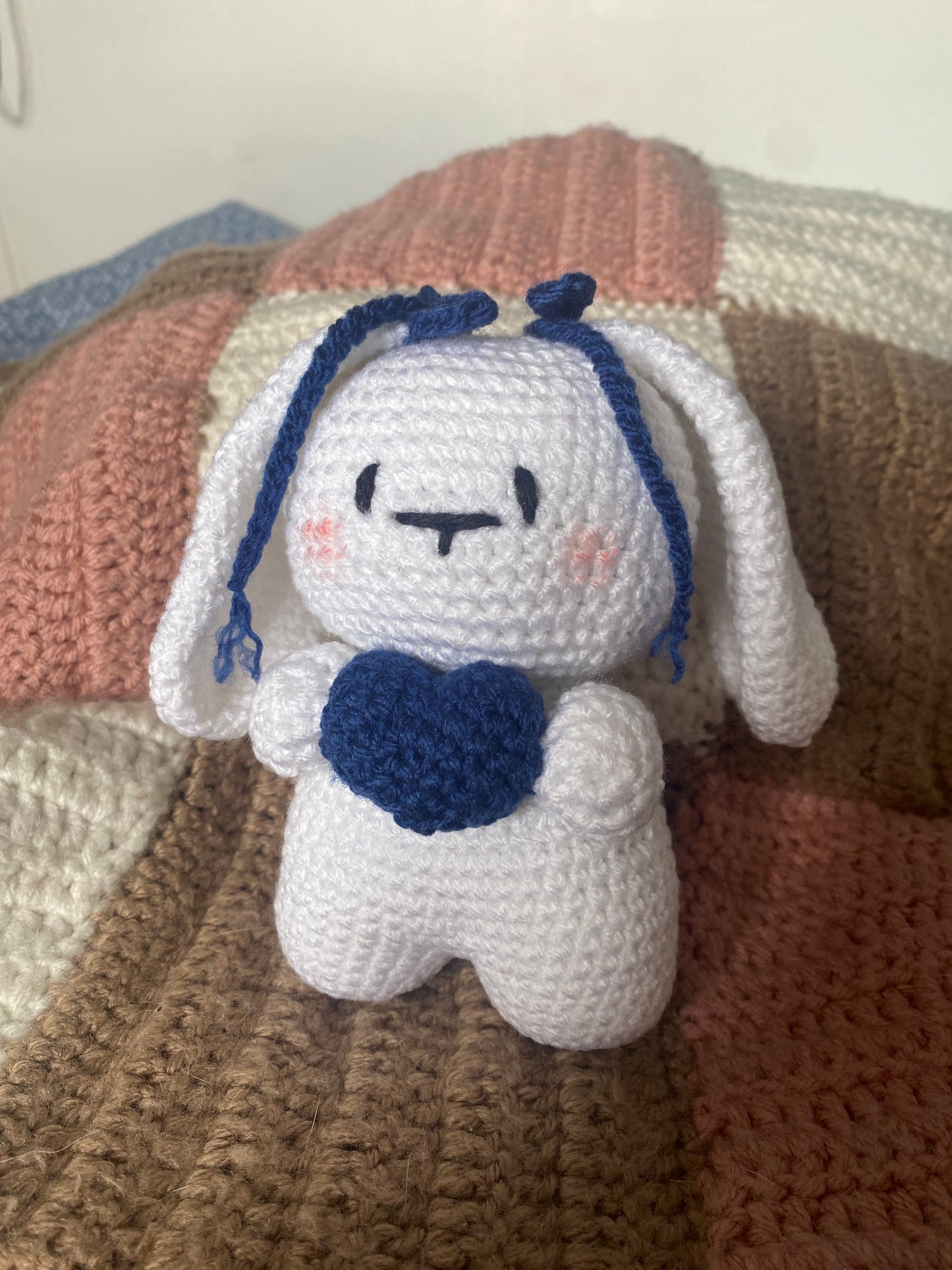 Lapin coeur au Crochet !