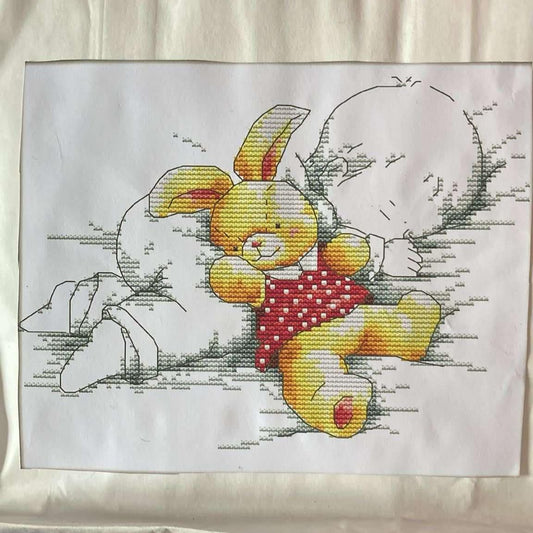 Kit de Points de Croix Bébé !