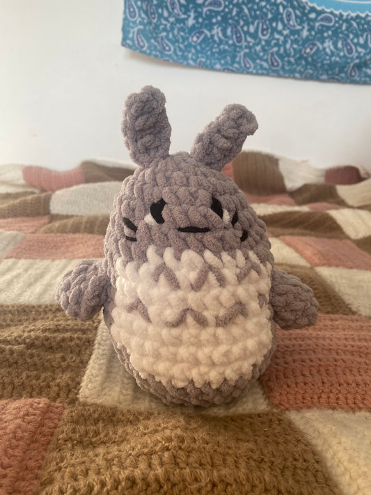 Peluche (Totoro) fluffy au Crochet !