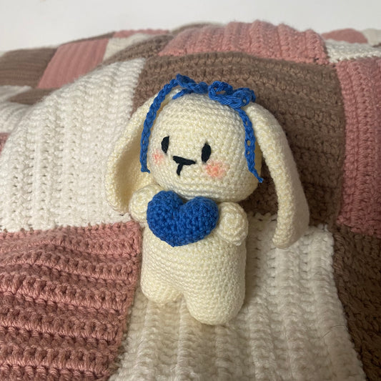 Lapin coeur au Crochet !
