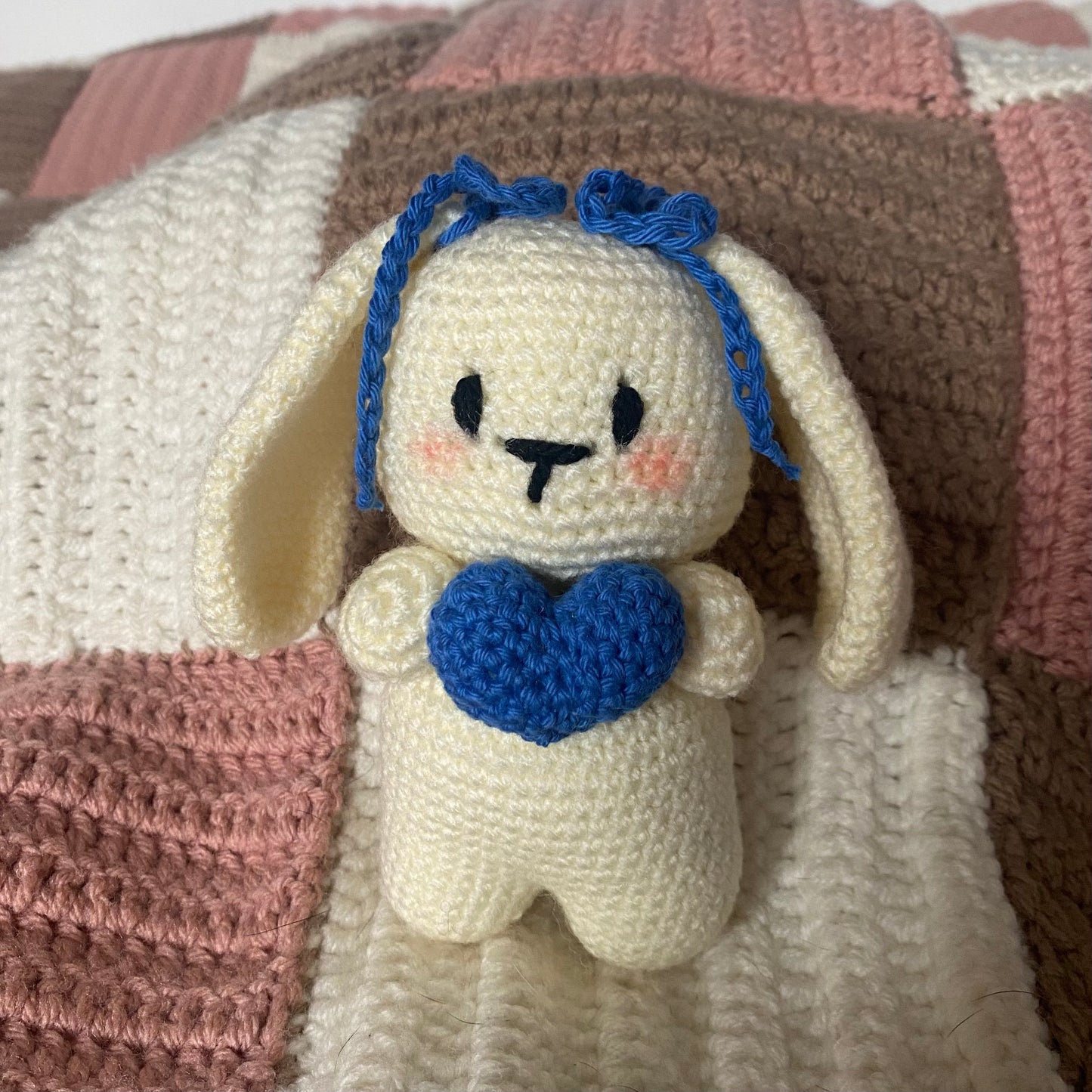 Lapin coeur au Crochet !