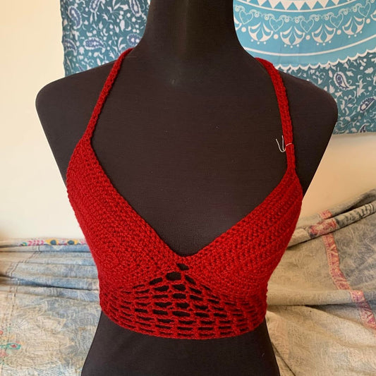 Top Carreaux au Crochet !