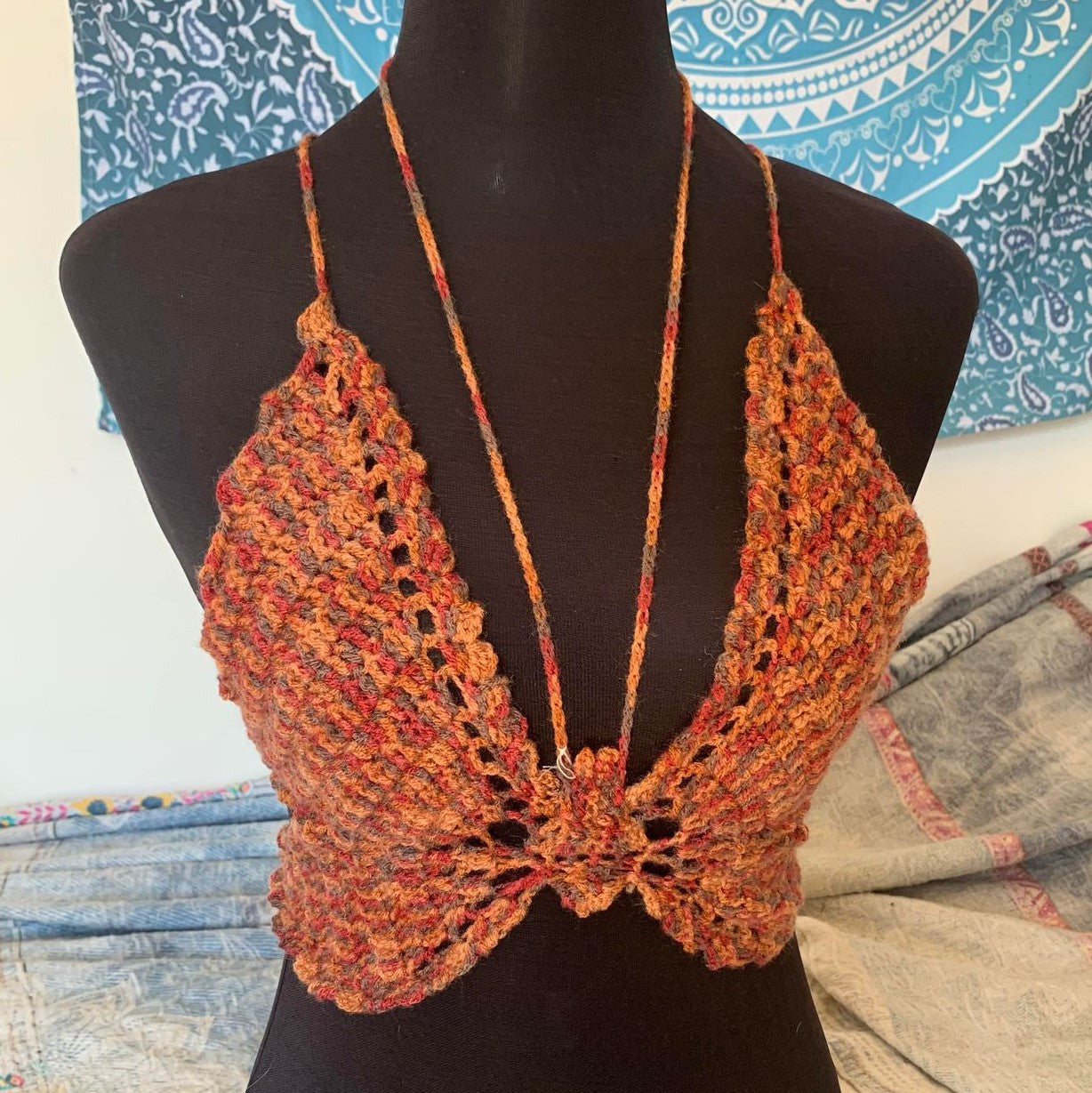 Top Papillon au Crochet !