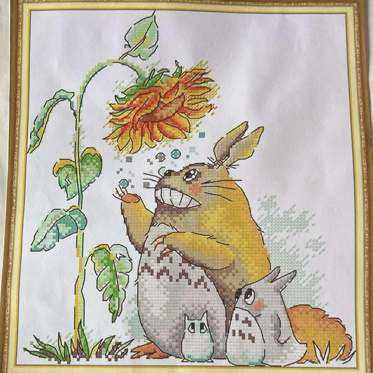 Kit de Points de Croix Totoro !