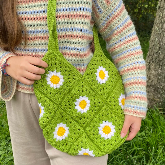 Sac Fleurs Vert !